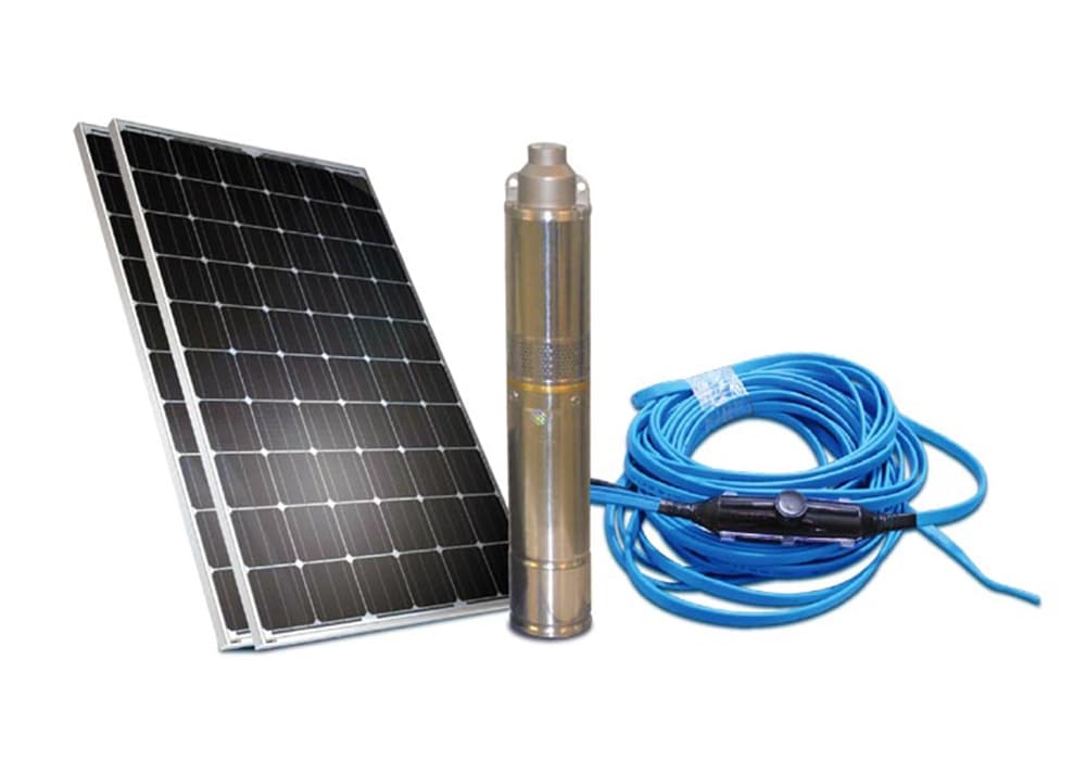 Solar water pumping